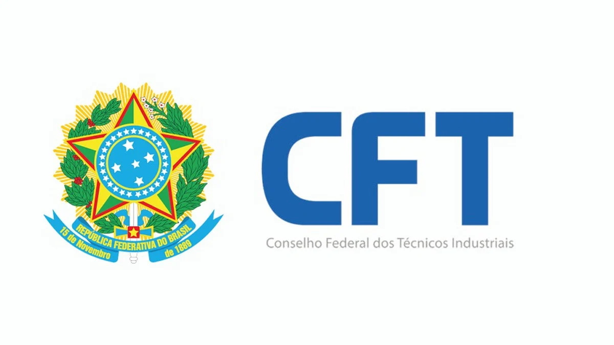 imagem do brasão da República com as escritas CFT